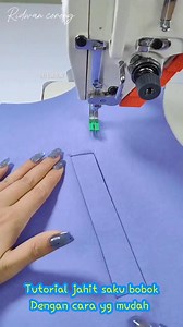 11K reactions · 309 comments | Tutorial jahit saku bobok dengan cara yg mudah sekali ya,,, buat pemula juga bisa di ikuti ya proses prosesnya  #corong #garmen #konveksi #menjahit #folder #sewing #tutorialjahit #belajarjahit #jahitcepat #fyp | Ridwan Corong Mesin Jahit | Facebook