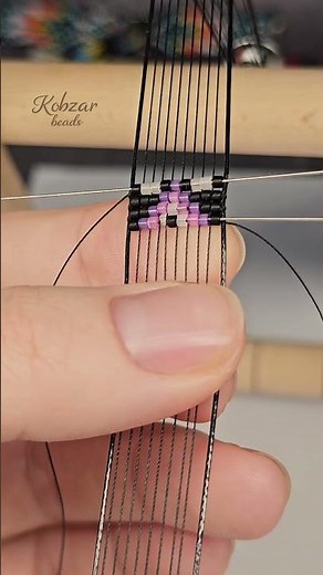 Bead Loom Process | One Row at a Time. Loombeading for beginners.