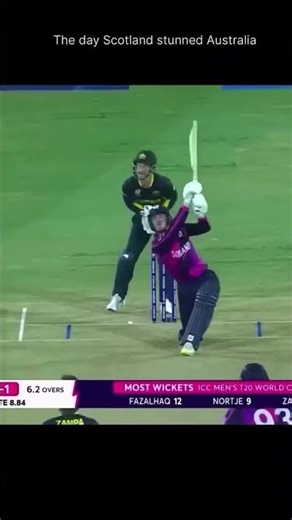 SCOTLAND VS AUSTRALIA #cricket #edit #shorts