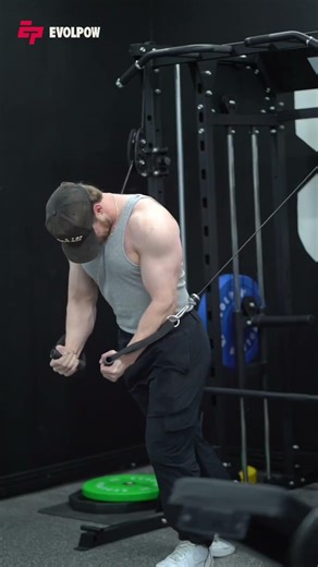 Garage Superhero Workout 💪 10 Classic Moves with M2B Smith Machine #evolpow #motivation