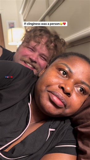 If clinginess was a person 😂❤️ #thegracious_jayz #husbandwife #fyp #marriage #foryoupage