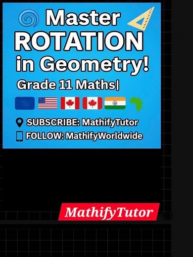 🎯 Turn It Around! 🌀 Master ROTATION in Geometry