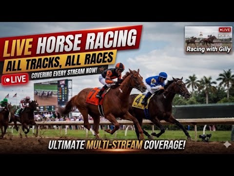 🔴LIVE Horse Racing | Churchill Downs | Belmont at The Big A | Monmouth Park | en vivo
