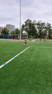3.1K views · 74 reactions | Step up your game! ⚽️ This drill sharpens your receiving and dribbling skills, tests your explosive touch, and improves your long pass precision.  Work it into your routine and watch your soccer prowess surge! Remember, the player who controls the ball, controls the game. Let’s own the field! 聾#BeastModeSoccer #DrillOfTheDay #soccertraining | Beast Mode Soccer | Facebook