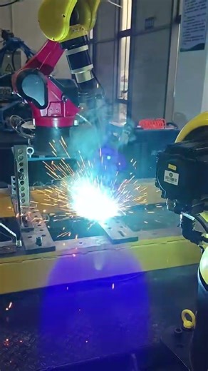 Robotic arm welding machine #machine