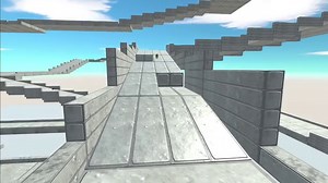 Animal race. Course to go up and down! | Animal Revolt Battle Simulator