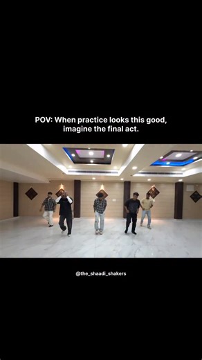 The Shaadi Shakers | Wedding Choreographers on Instagram: "POV: Every great performance begins with this kind of madness🤩 #theshaadishakers #weddingchoreography #groomperformance #groomdance #weddingcompany #couplegoals #groomsquad #dancechoreography #shaadi #weddingdance #jaipur #destinationweddings"
