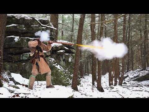 DEER HUNTING TRADITIONAL FLINTLOCK Muzzleloader LongRifle 2026🔥18th Century Frontier Hunt Campfire
