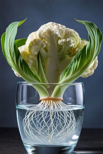 Cauliflower slowly growing... #kids #shortvideo #youtubeshorts #viral