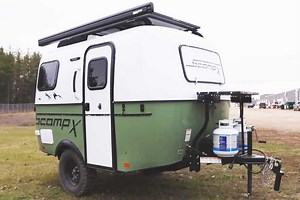 Scamp dévoile une étonnante mini caravane capable d'emprunter les chemins les plus escarpés