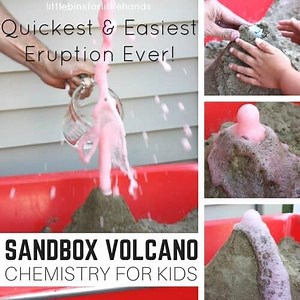 Best Baking Soda Volcano in a Sandbox (Easy & Fun)