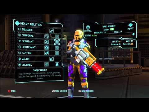 XCOM: Enemy Within - Heavy Class Guide and Skills walkthrough/tutorial/tips