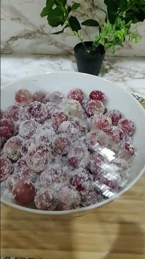 la façon la plus simple de faire une confiture de raisin #shorts😍