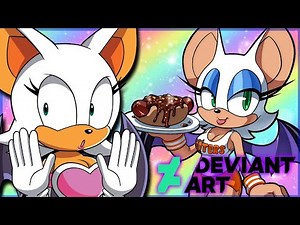 ROUGE WORKS AT HOOTERS?! - Rouge The Bat Vs Deviantart