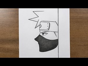 How to Draw Kakashi for Beginners | Easy Sketch Step by Step ⭐ (best overall)