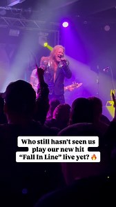 179 reactions · 11 comments | Playing our latest hit “Fall In Line” along our most recent USA Tour = Major W ✅ Who still hasn’t seen us play “Fall In Line” yet?! #FOZZY25 | Fozzy | Facebook