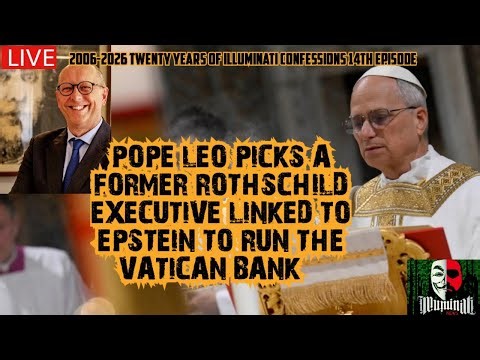 POPE LEO PICKS A FORMER ROTHSCHILD EXECUTIVE LINKED TO EPSTEIN TO RUN THE VATICAN BANK