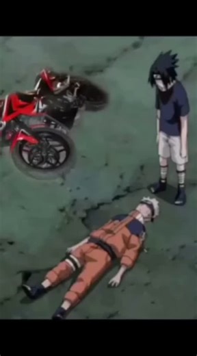 Ragnarok on Instagram: "Sasuke, cuida la moto Sasuke #naruto #sasuke #humor #memes"
