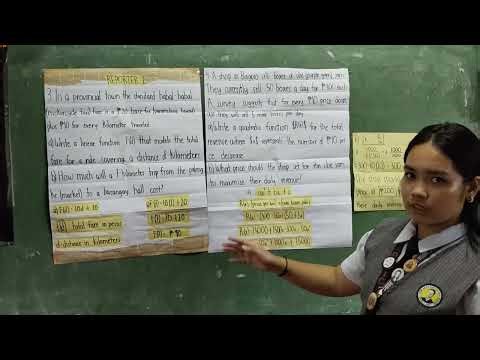 APPLICATIONS OF FUNCTION IN REAL-LIFE PROBLEMS