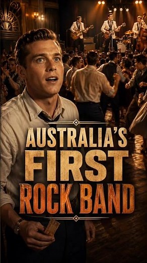 Australia's First Rock Band | How Australian Rock & Roll Began ! #shorts