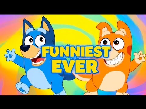 Bluey & Bingo FUNNIEST Moments 😂 | Best Cartoon Scenes Compilation