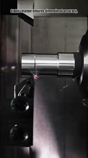 Precision Shaft Turning with CNC Lathe in Machining Process