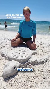 How to Soft Pack a Sea Turtle In today's lesson we use a different sand sculpting technique called soft packing. I demonstrated how to layer sand and water to achieve the base of a sea turtle sculpture. In the next part we will detail the base using our sculpting tools. #sandart #tutorial #howto #sandcastle #arttutorial | Sand Castle University