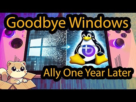 ROG Ally One Year Later: Installing Bazzite Linux for a Steam Deck Experience!