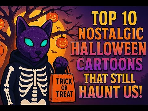 🎃 Top 10 Animated Halloween Specials 👻 Cartoons That Still Haunt Us!