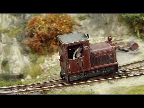 H0e MinitrainS Gmeinder Feldbahn Diesellok - Digitalisierung + Beleuchtung