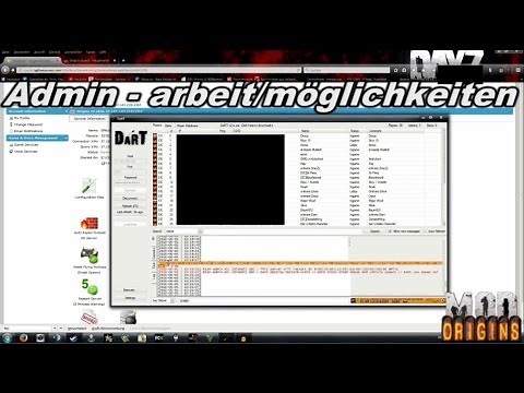 DayZ Origins - Admin- arbeit/möglichkeiten