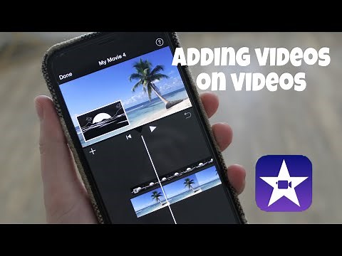 How to put a video on top of another video