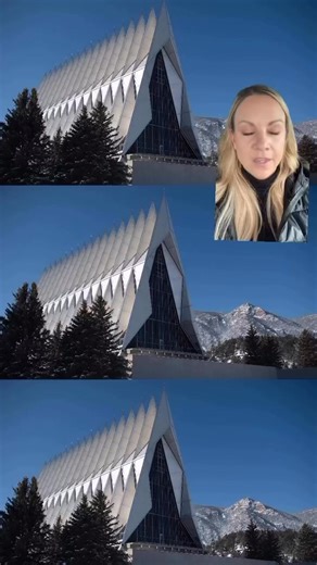 UPDATE on the cadet chapel at the U.S. Air Force Academy. Officials say they’ve just achieved another major milestone. #airforceacademy #airforceacademychapel #coloradosprings | Abbie Burke