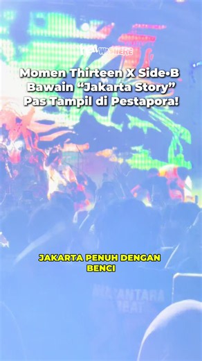 Thirteen baru aja berkolaborasi bareng Side•B di Sat Set Stage Pestapora pada Minggu (27/9) di Jakarta. Kolaborasi ini tentunya jadi momen yang ditunggu para fans, mengingat Side•B adalah project band yang mempertemukan kembali para mantan personel dan personel aktif dari band Thirteen itu sendiri. Personel Side•B ini diisi sama Dicky (ex bassist), Ruday (ex keyboardist), dan sang vokalis Raynard yang akhirnya kembali aktif bermusik. Trus juga didukung sama Riko dan Bondry, dua personel yang sam