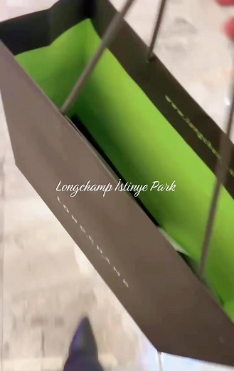 Longchamp İstinye Park Yeni Çanta Unboxing Videosu