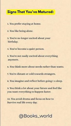 10 Signs You’ve Truly Matured (Most People Don’t Notice)