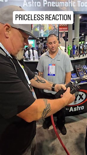 Tony Harlin | Astro Tools Pneumatic Air Hammer is very powerful and I had no idea how strong it was until Sema 2025. Here is a link to it.... | Instagram