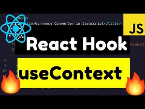 React.js useContext Hook Login User and Storing it Example Tutorial For Beginners 2020