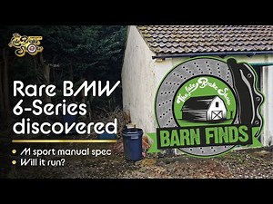 Barn Find classic BMW 6-Series CSi discovered. Will it run?