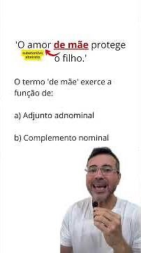 Adnominal adjunct or nominal complement? #Portuguese #grammar #PortugueseTips