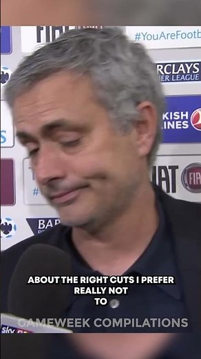 Jose Mourinho - If I speak I'm in big trouble #shorts