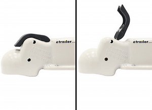 Demco 32-Degree A-Frame Trailer Coupler w/ Jack Hole - eZ-Latch - Primed - 2-5/16" Ball - 21K Demco