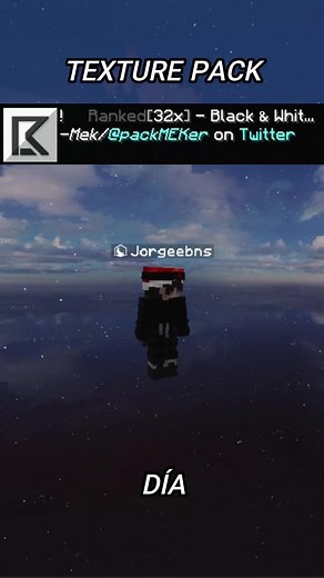 Best Black and White 32x Texture Pack for Minecraft Skywars