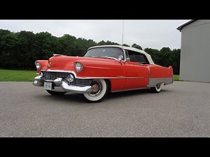 1954 Cadillac Eldorado Convertible in Orange & Ride on My Car Story with Lou Costabile