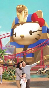 I'm so excited for this Hello Kitty Theme Park, it looks so well done and I'm excited to visit it when it opens! #hellokitty #themepark #themeparks | Parkineer