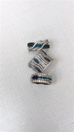 A new chapter of brilliance begins. 💙 Discover our latest blue diamond rings, crafted to captivate with bold color and impeccable detail. #Kallati #NewArrivals #BlueDiamond #KallatiJewelry | Kallati