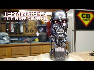 3D Printed Terminator T800 Endoskull - Part 4 - Finished!