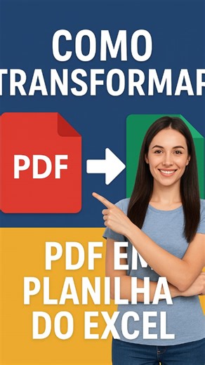 📊✨ Sabia que você pode transformar um PDF em planilha do Excel em poucos cliques? Vou te ensinar esse passo a passo simples que vai facilitar sua vida no trabalho, nos estudos e na organização do dia a dia. 🚀 Diga adeus ao retrabalho de digitar tudo de novo! 👉 Assista até o final e descubra como fazer essa conversão de forma rápida e prática. 💬 Já tentou converter um PDF para Excel antes? Conta aqui nos comentários! 📌 Salve este vídeo para não esquecer. 🔁 Compartilhe com quem precisa dessa