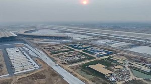 4.8K views · 33 reactions | Some 66.1 percent of the construction work on a Chinese-built new Phnom Penh international airport, officially known as the Techo International Airport, has been completed so far, Cambodian Prime Minister Hun Manet said. | China Xinhua Sci-Tech | Facebook