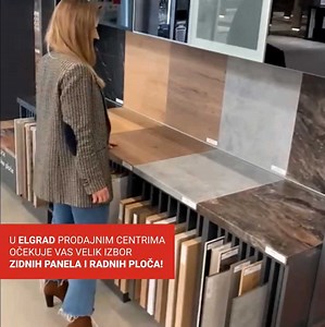 53K views · 270 reactions | #ProdajniCentri  Odaberite zidne panele i radne ploče za svoju novu kuhinju u jednom od naših 10 prodajnih centara u Hrvatskoj i BiH! ▫️ Iskoristite mogućnost kombiniranja dekora i uživo pogledajte sve opcije, teksture i boje. Očekujemo vas! 珞 Sve kontakte i lokacije prodajnih centara pronađite ovdje:  Elgrad Hrvatska: bit.ly/CentriLokacije  Elgrad BiH: bit.ly/CentriLokacijeBiH | Moj dom po mjeri | Facebook